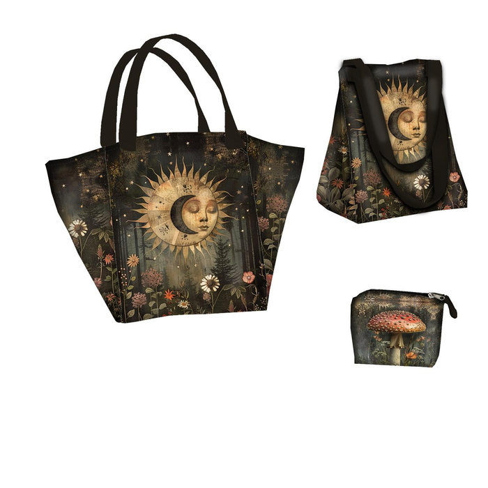 XL bag with in-bag pouch 2 in 1 - VINTAGE AURA WZ.1 - sewing set