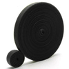 Nylon Velcro Hoop Tape 20 mm complet - BLACK