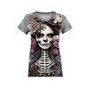 T-SHIRT DAMSKI - GOTHIC GIRL - zestaw do uszycia XS
