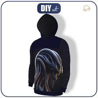 MEN’S HOODIE (COLORADO) - ALIEN PORTRAIT - sewing set XXL