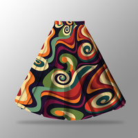 Panel kalhot "MAXI" - Viskózový jersey/ Abstraction wz.17