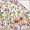 PASTEL FLOWERS WZ. 32 - light brushed knitwear
