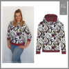 WOMEN’S HOODIE (POLA) WITH OWN PRINT - sewing set