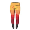 THERMO LEGGINSY DAMSKIE (GRETA) - CZERWONA SAWANNA - zestaw do uszycia XXL