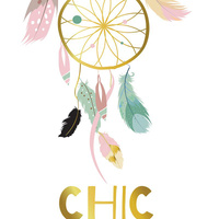 TRAUMFÄNGER (WILD & FREE) - SINGLE JERSEY PANEL