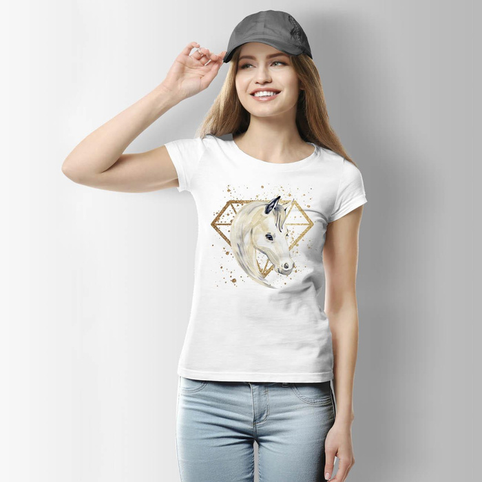 KOŃ wz. 4 - panel (75cm x 80cm) SINGLE JERSEY