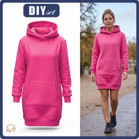 DIY Set - HOODIE (LUXA) - DARK PINK
