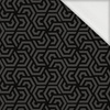 GEOMETRIC MINIMAL WZ. 11 - dzianina pętelkowa z elastanem ITY