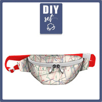 HÜFTTASCHE - SCHNITTMUSTER (HOBBIES UND BERUFE) - groß