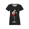 DAMEN T-SHIRT - TIPSY SNOWMAN - Single Jersey ITY XXXL