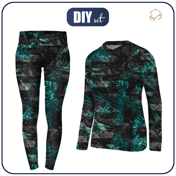 THERMO WOMEN'S SET (JANE) - JUNGLE ZEBRA - sewing set XL