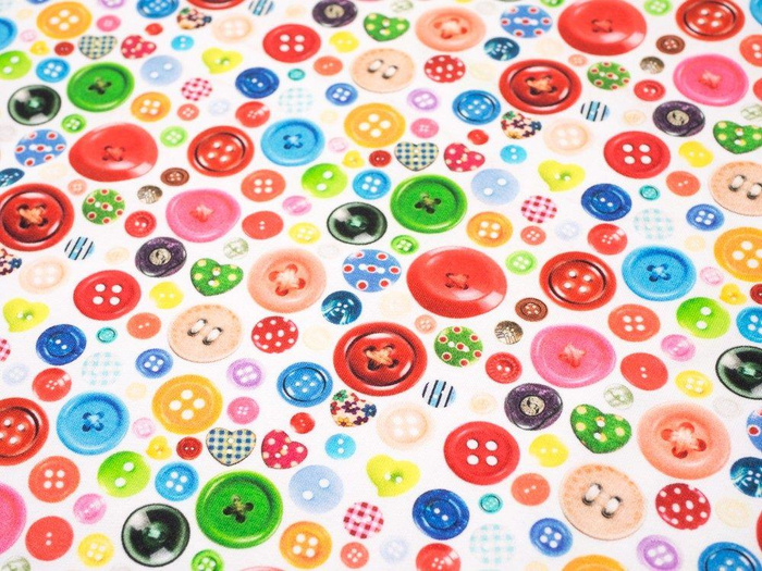 COLORFUL BUTTONS - looped knit SP250