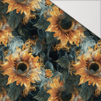 Sunflowers wz. 1 - Hydrophobic brushed knit