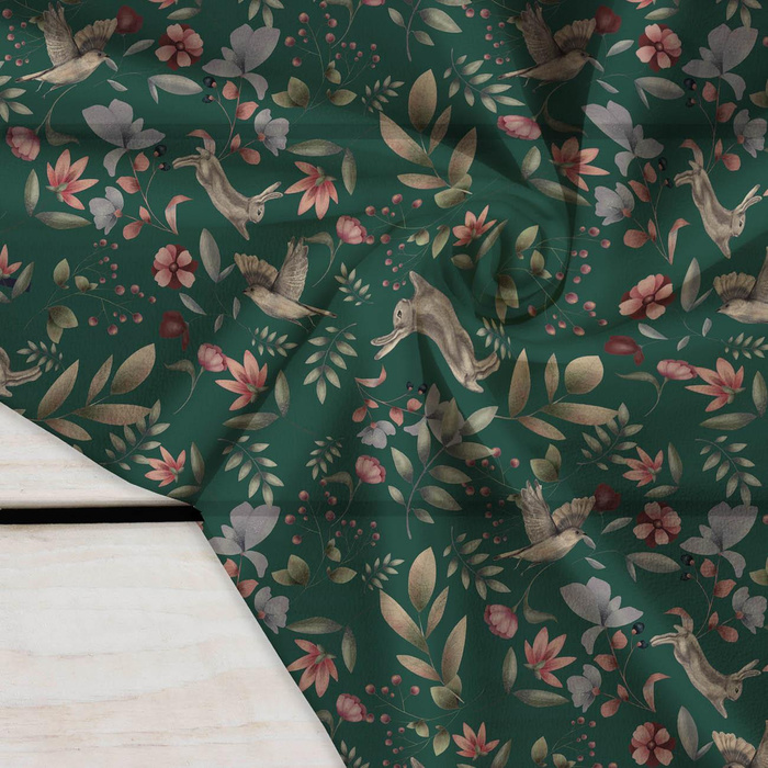 HARES AND BIRDS / BOTTLED GREEN (INTO THE WOODS) - Krepa