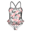 Girl's swimsuit - BUTTERFLIES PINK 134-140