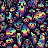 HALLOWEEN wz.25 - lycra 300g