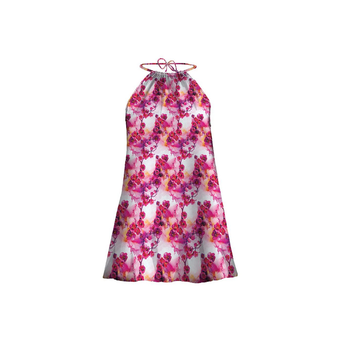 DRESS "DALIA"  MINI (XXL-XXXL) - ALCOHOL PASTEL WZ.6 - sewing set 