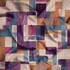 RETRO GEOMETRIC WZ. 1 - Baumwoll Musselin