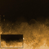 KLECKSE (gold) / schwarz - Paneel Wasserabweisende Webware