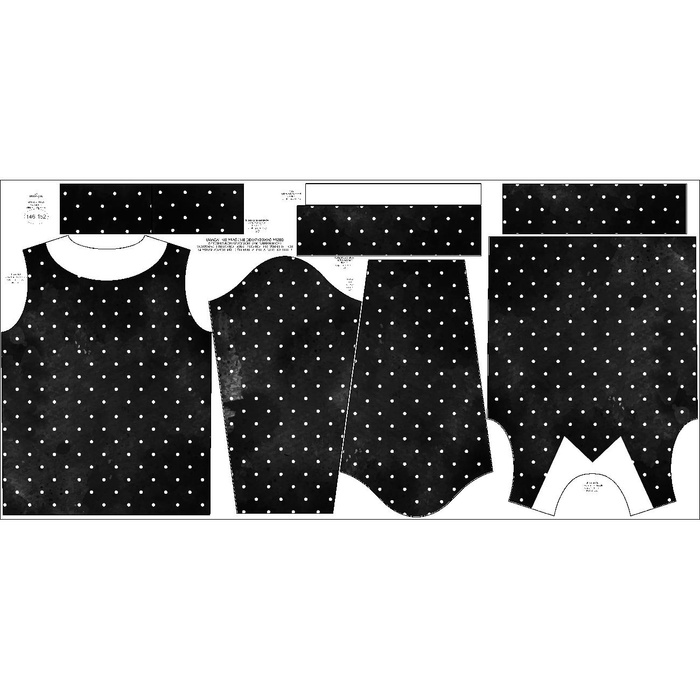 KINDER SWEATSHIRT (NOE) - WEDNESDAY m.14 - Nähset (98/104)