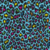 NEON LEOPARD PAT. 3 - Hydrophobic brushed knit