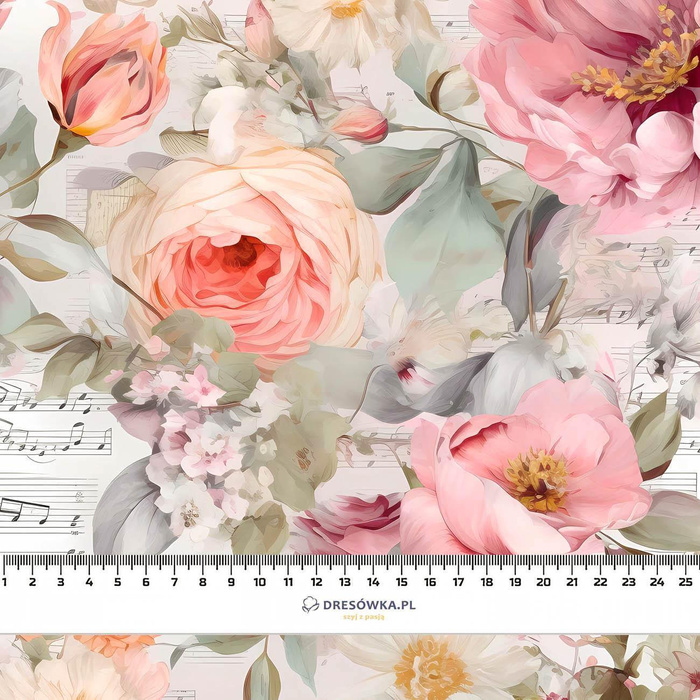 VINTAGE FLOWERS VZ. 13- Potahový velur 