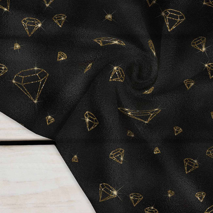 Black & Gold Glamour wz.7 - Crepe