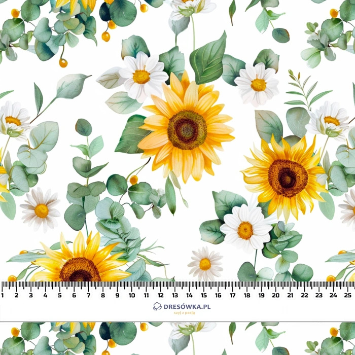 Sunflowers wz. 11 - satén