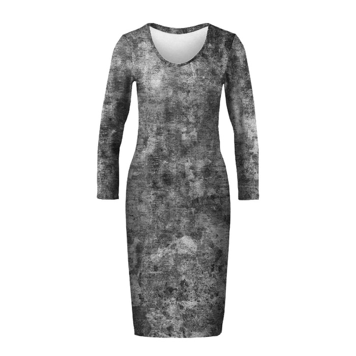 BLEISTIFTKLEID (ALISA) - GRUNGE (schwarz) - Nähset XL