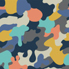 CAMOUFLAGE BUNT Ms. 2 - Baumwoll Webware