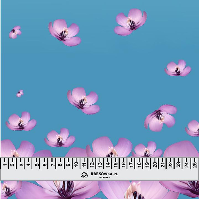 ANIMALS CRACKED wz.1 (FLOWERS) - Crepe