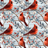 WINTER FLOWERS WZ.15 - Waterproof woven fabric