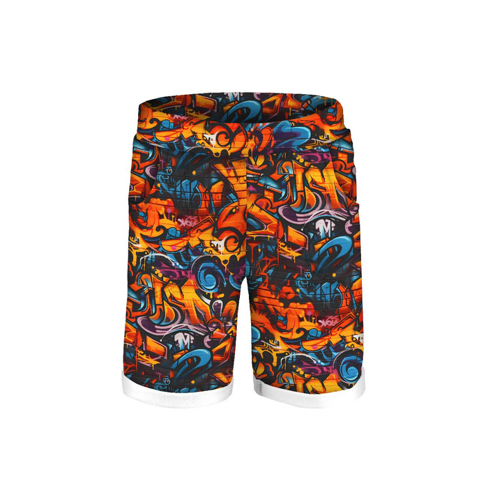 STREET GRAFFITI wz.1 - brushed knitwear with elastane ITY