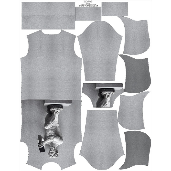 MEN’S HOODIE (COLORADO) - SCULPTURE'S SELFIE - sewing set