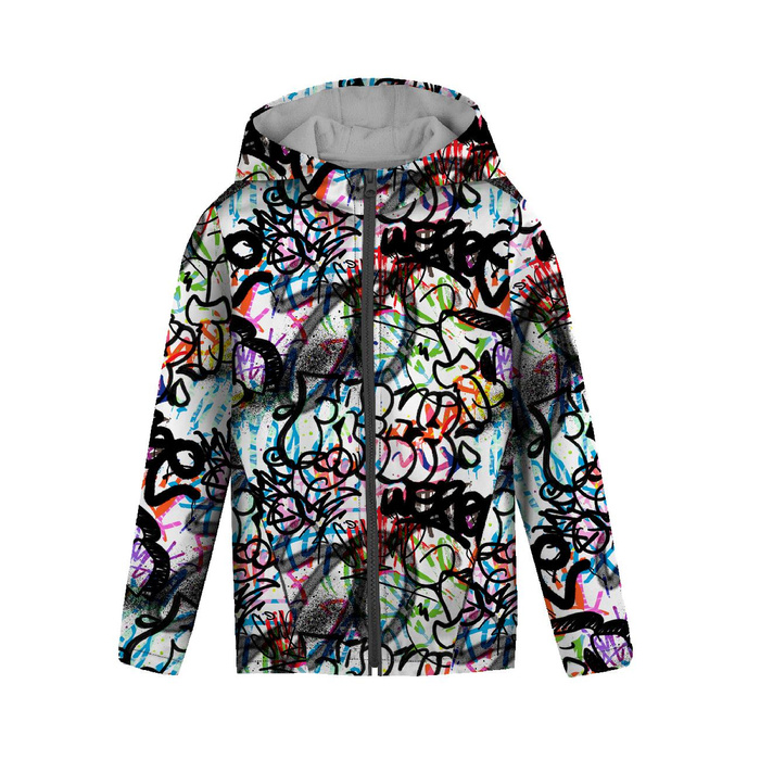 KIDS JACKET DINO (ZOE) - STREET ART PAT. 4 - sewing set