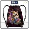 GYM BAG - WATERCOLOR CAT PAT. 2 - big