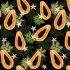PAPAYA ORANGE & BLACK