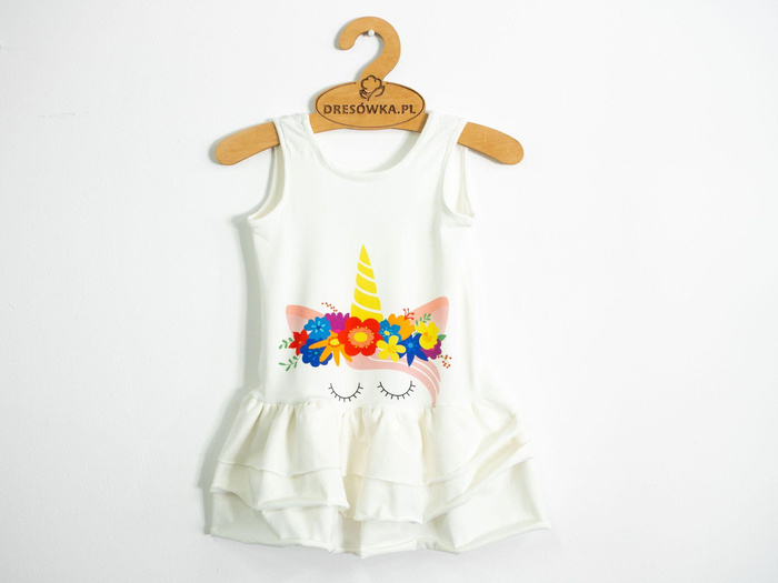 EINHORN / Blumen - Paneel Sommersweat 