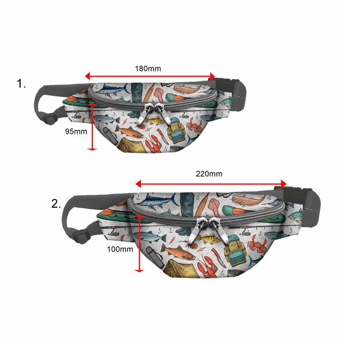 HIP BAG - FISHING (HOBBIES AND JOBS) - small