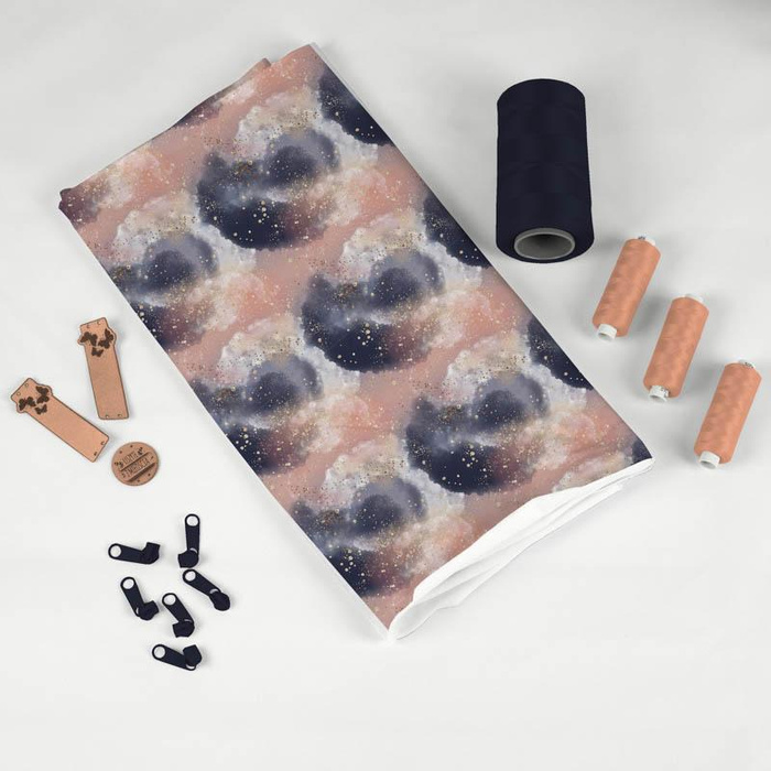 ENCHANTED CLOUDS (ENCHANTED NIGHT) - Nylon fabric Pumi