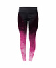 LEGGINSY SPORTOWE - KLEKSY (fuksja) - S