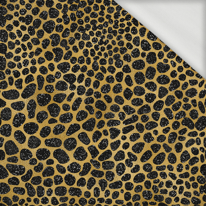 Black & Gold Glamour wz.3 - French Terry mit Elasthan