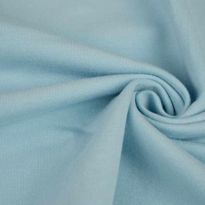 D-75 HELLBLAU/ BABY BLUE - Sommersweat nicht angeraut