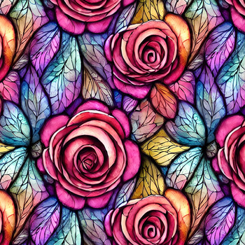 FLOWERS WZ.31 - Hydrophobic brushed knit