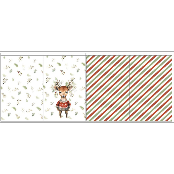 Geschenkbeutel - WINTER 5 - Nähset - groß