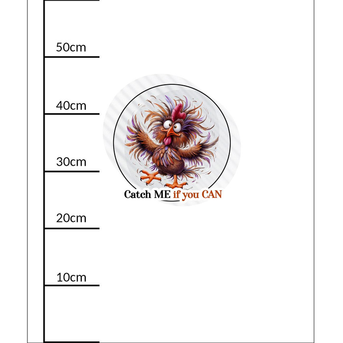 CUTE ANIMALS wz.2 - panel (60cm x 50cm) SINGLE JERSEY 