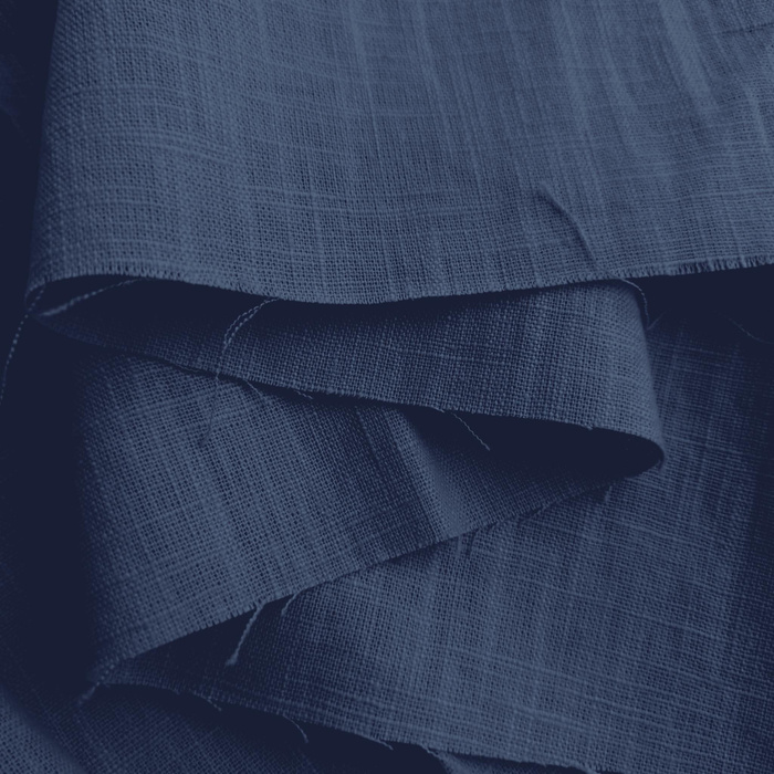 Ramie mit Baumwolle - INDIGO