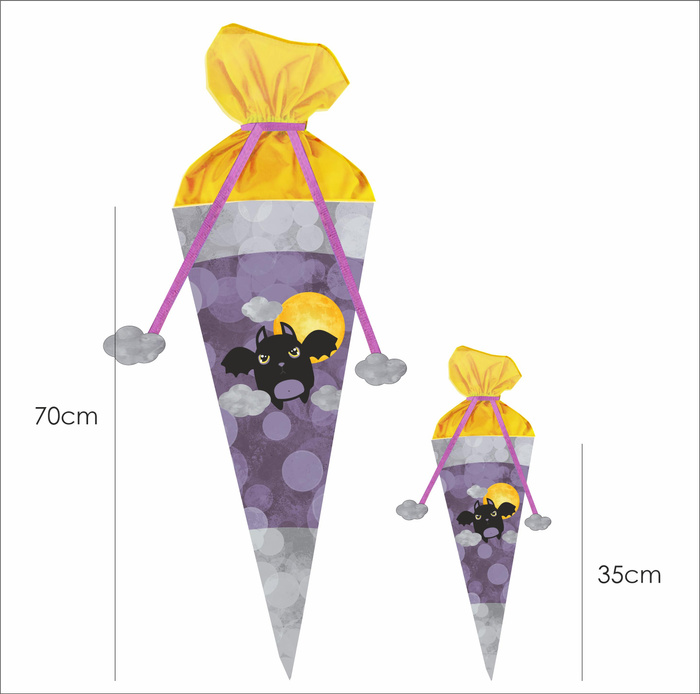 First Grade Candy Cone -  BAT LUKE - sewing set