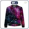 DAMEN BOMBERJACKE (KAMA) - AQUARELL GALAXIE MS. 8 - Nähset L
