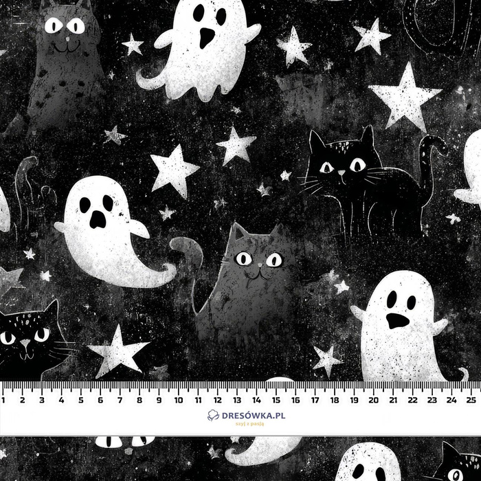 HALLOWEEN WZ. 49 - leichte Maschenware angeraut